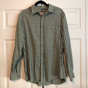 Green Checkered Flannel